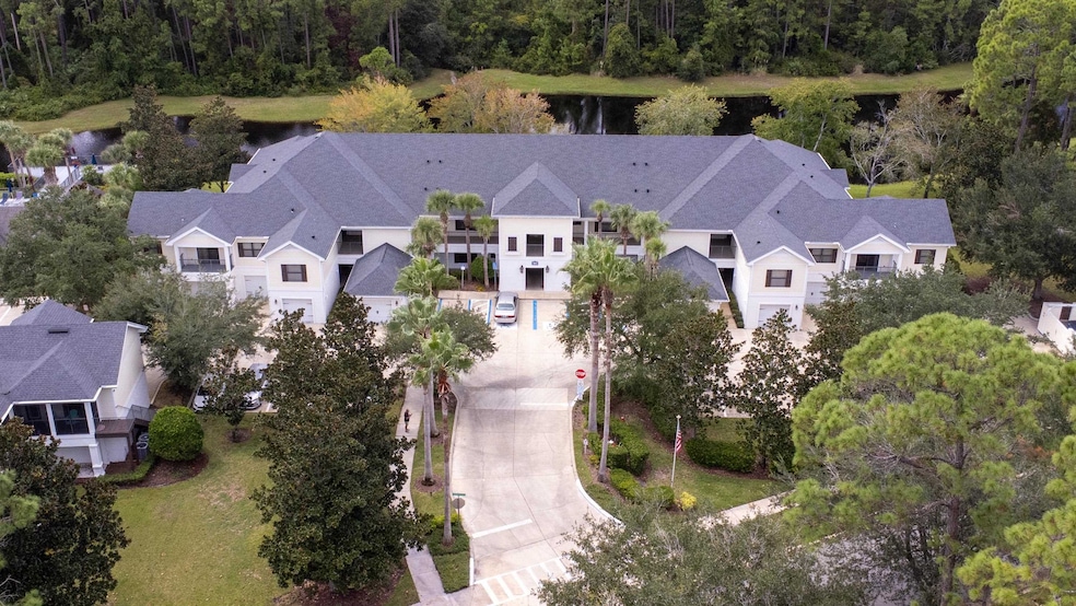 Drone / aerial view of a large body of water