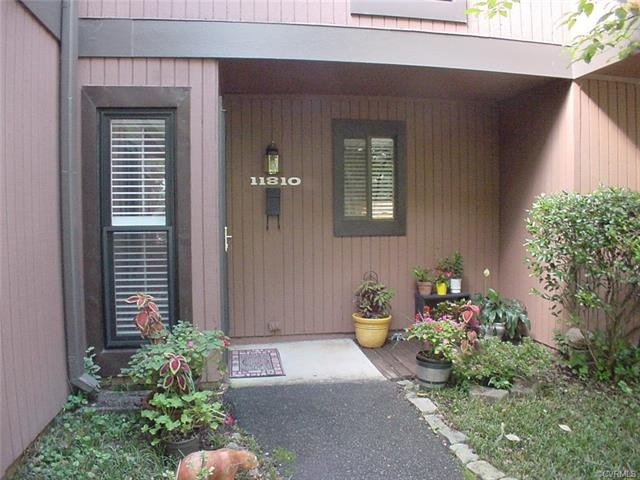 Covered front entry