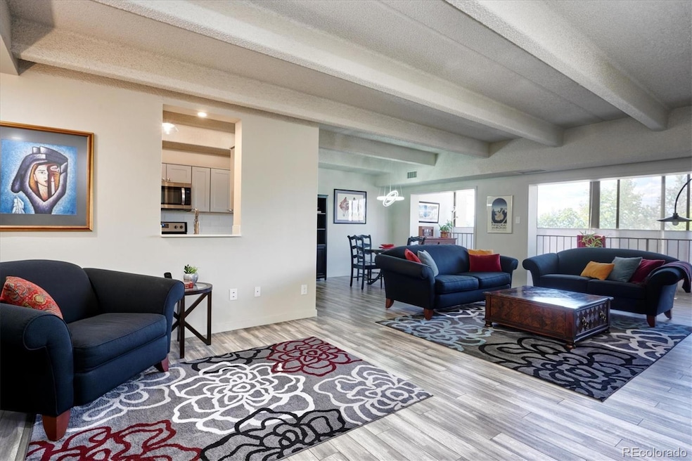 Open floor plan with tons of natural light