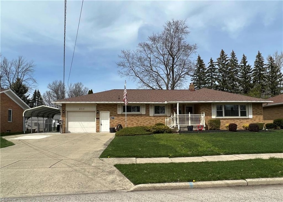 3-bedroom, 2-bath brick ranch, 1 car garage, 1 car