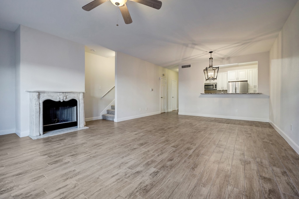 Brand new floors, fresh paint, and renovations and