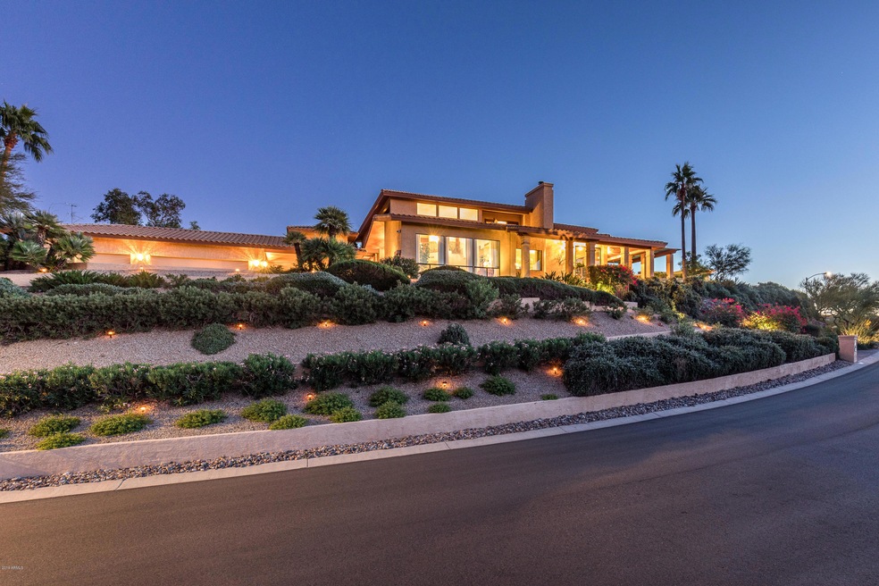 Dramatic Hillside Setting