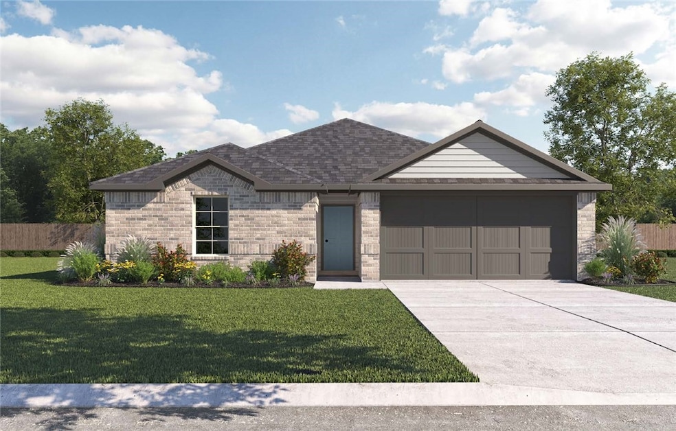 Beautiful Bryant plan rendering! Image representative of plan only and may vary as built!