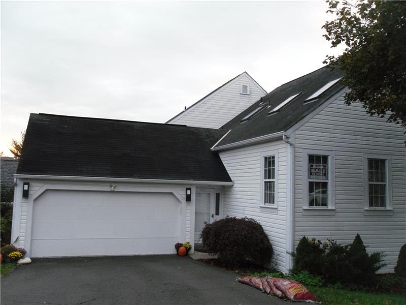 Extra Large Two Car Attached Garage with Full Atti