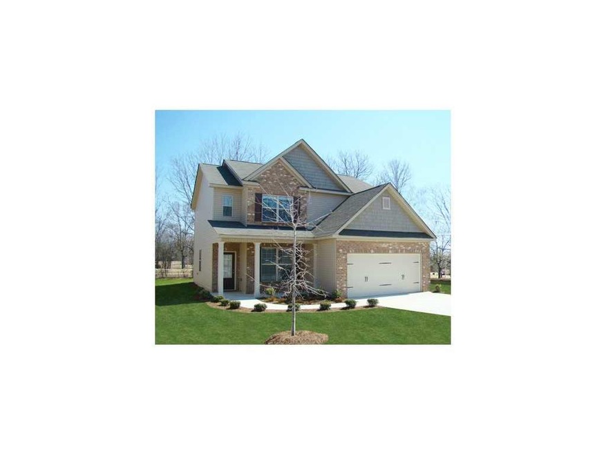 Exterior Front. Not actual home. Sample of plan & 