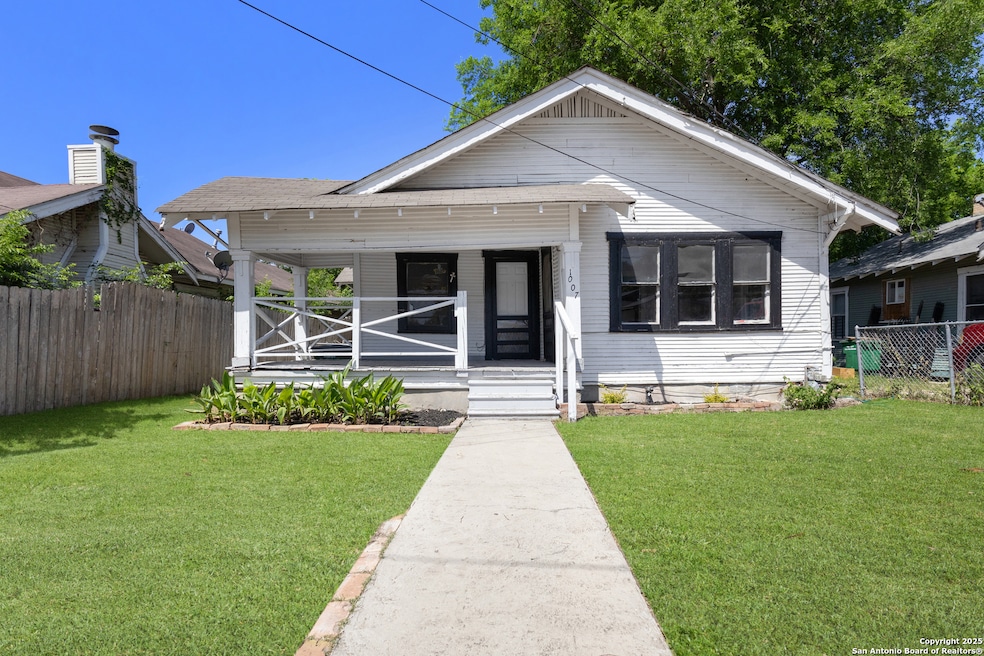 Virtually Staged Front Yard