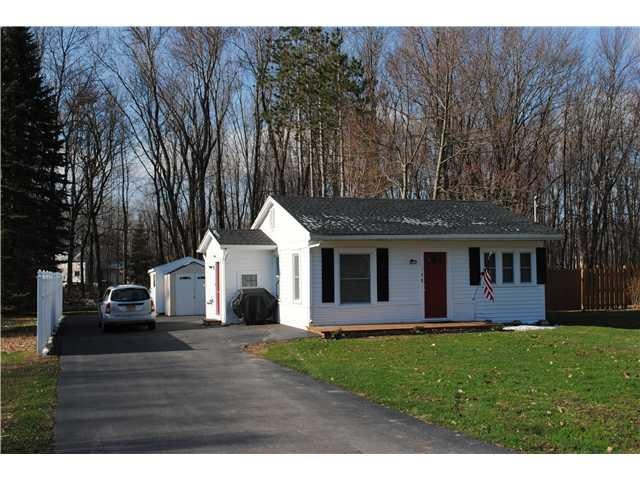 Exterior Front. Nice size blacktop driveway! New s