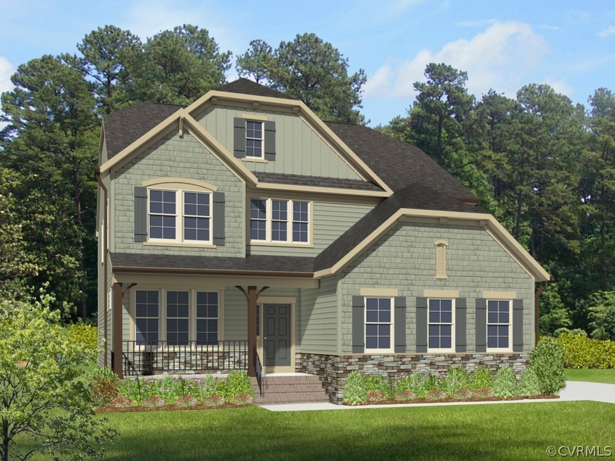 Grayson Floor Plan by HHHunt Homes.
Photo is f