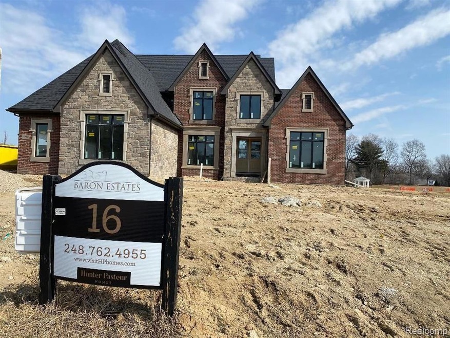 Stunning Front Elevation with Custom Stone Details