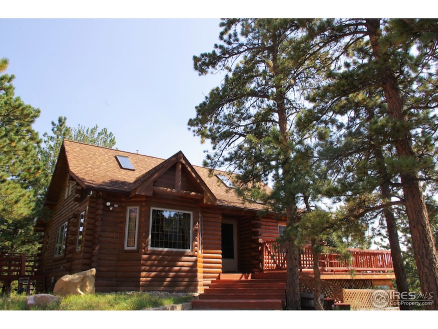 Front view of your Log Home