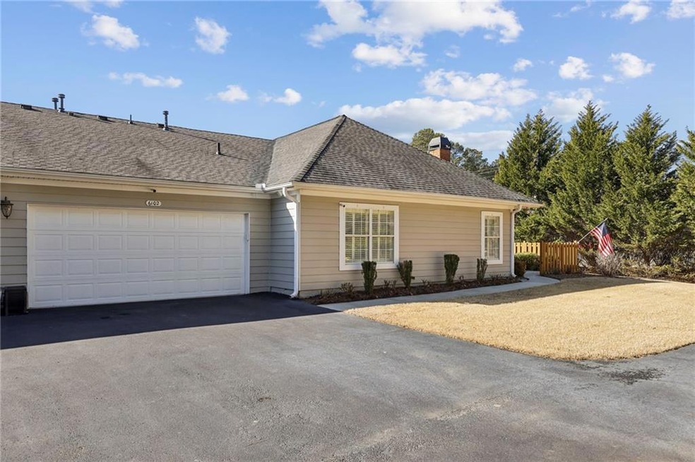 Ranch-style house with a garage