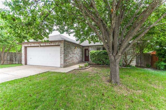 West facing front yard is well shaded and inviting