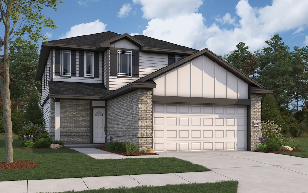 Rendering of floor plan. Colors and features may differ from shown representation.