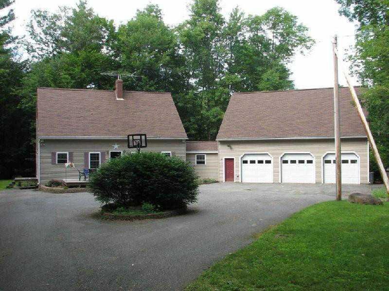 Exterior Front. Private 2.7 acre lot.