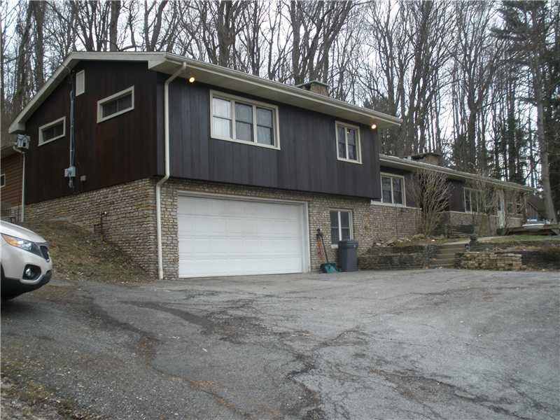 Exterior Front. Wonderful stone and cedar multi le