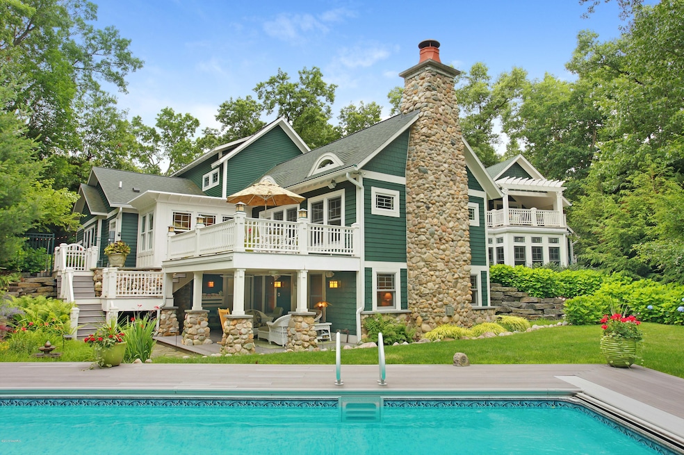 Exterior and pool