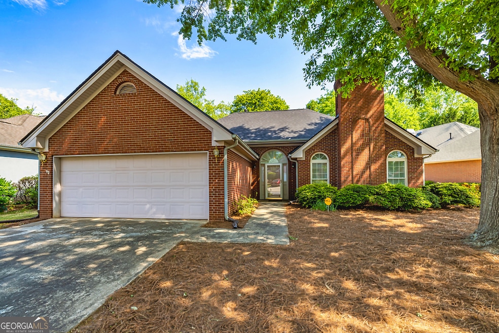 Front of All Brick Home