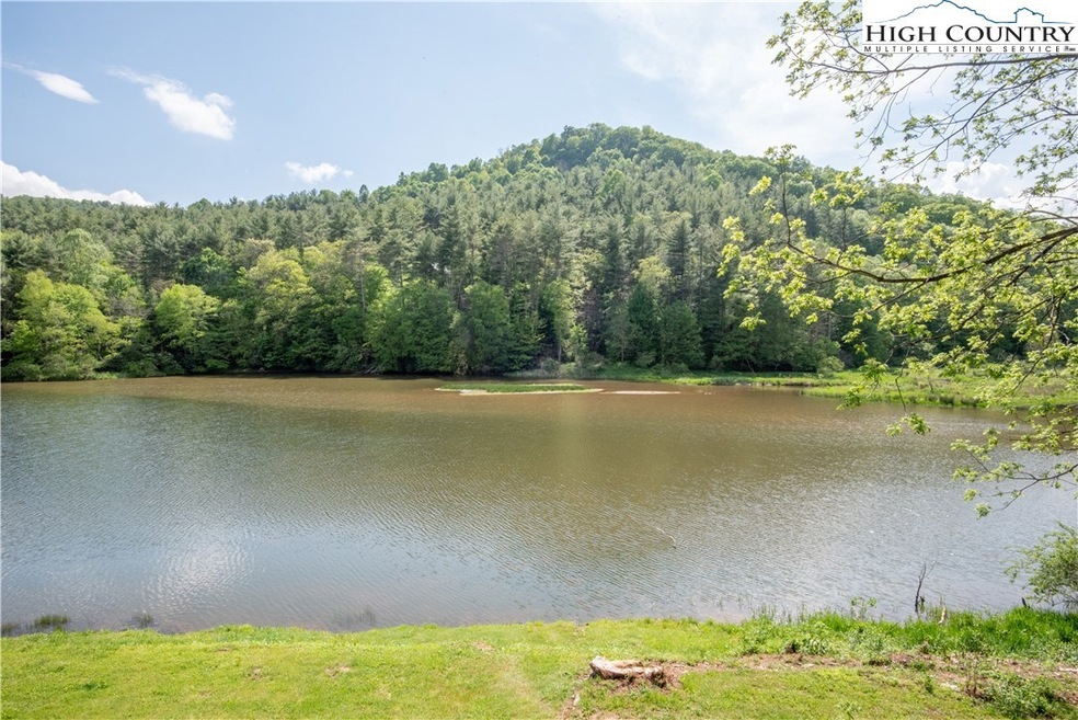 Beautiful views of Ashe Lake and the mountains