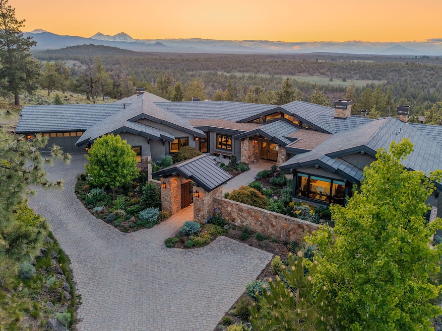Front view at sunset