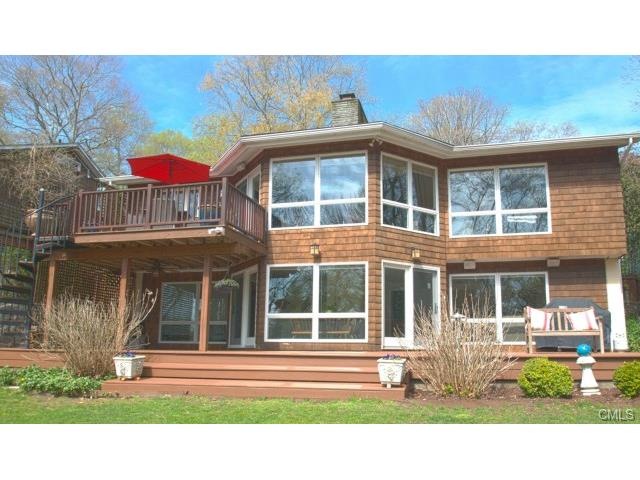 House Faces Lake Front ~ Large Floor to Ceiling Wi