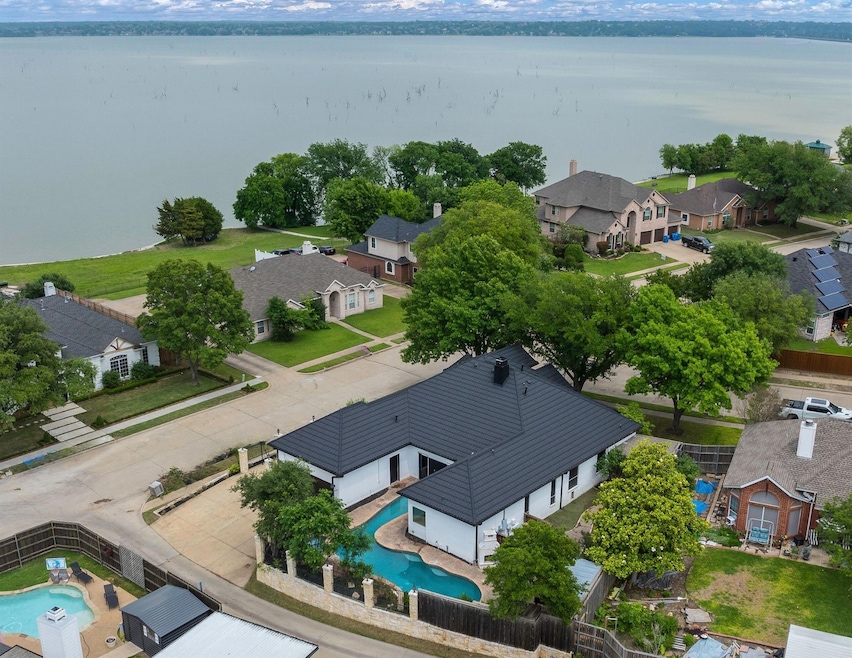 7517 Waterwood Dr offers views of Lake Ray Hubbard