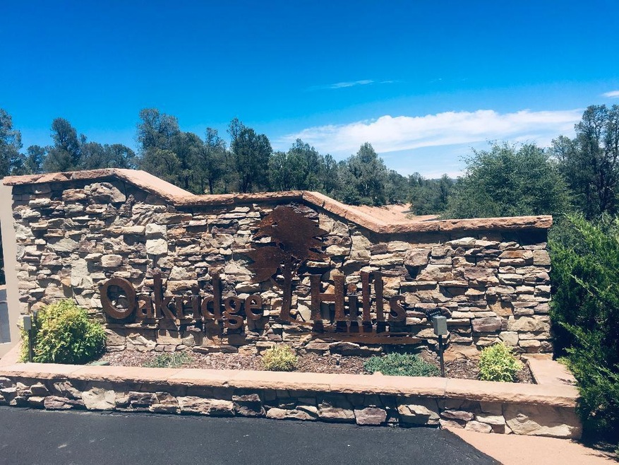 Oak Ridge Hills Gated Entrance