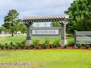 WyndWater Entry Sign
