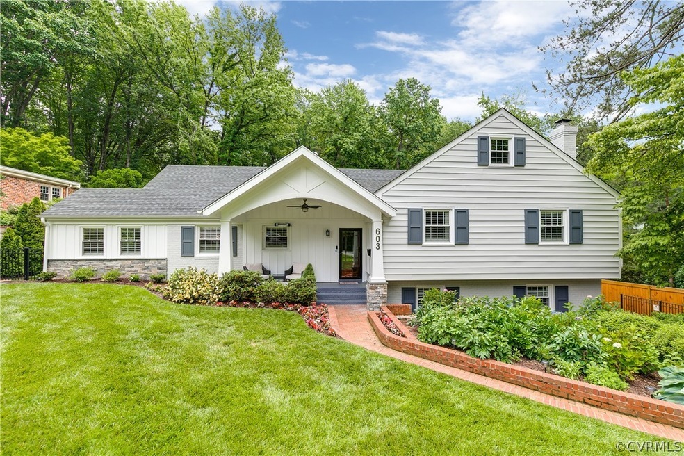 Charming cottage curb appeal