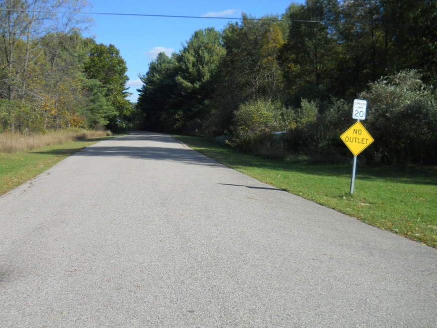 Buildable lots on cul-de-sac road