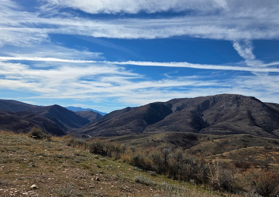 View of mountain backdrop