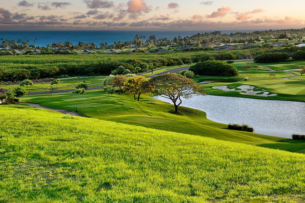 Lot 25 Kahalawai Street - 1 acre ocean view lot perched right on the 5th and 6th hole of the famed Tom Weiskopf Championship Golf Course at Kukui'ula