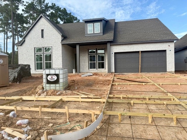 All brick exterior on this beautiful Clover plan w