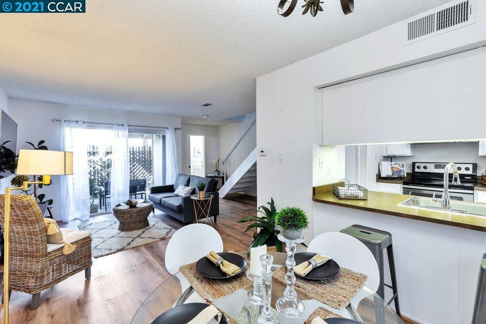 View of the dining room