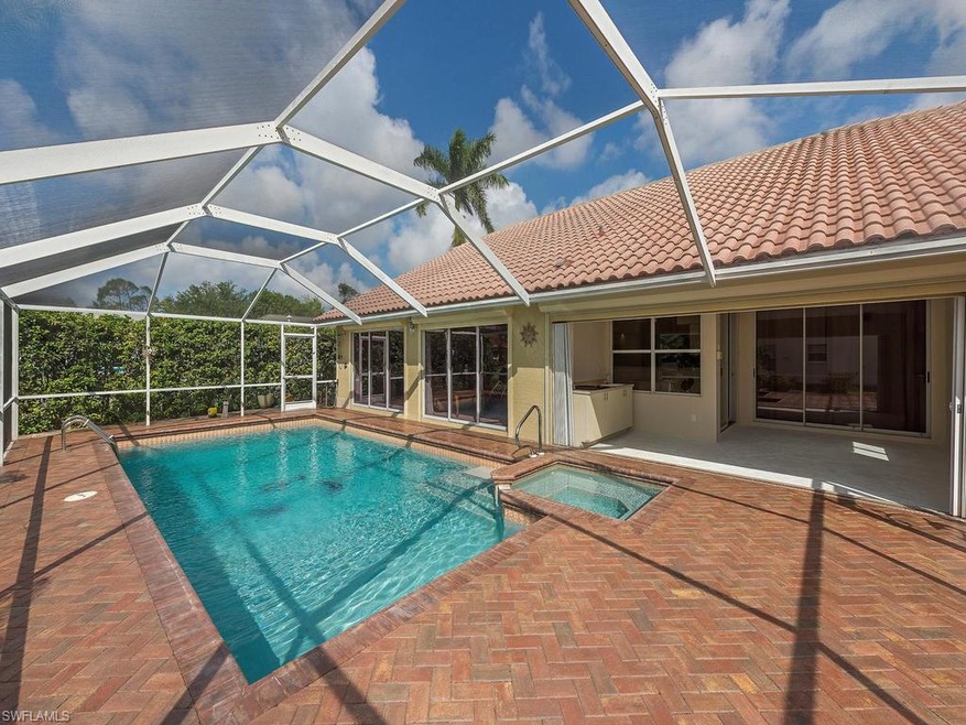 Heated pool, covered lanai with outdoor grill