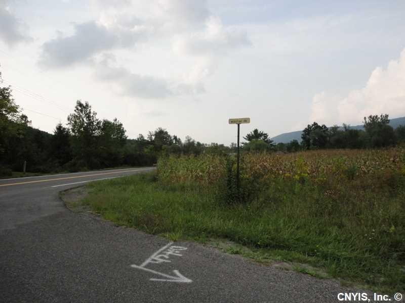 Land. Looking from Webster road & Tully farms road