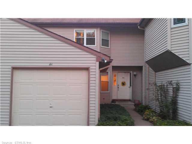 Exterior Front. Attached Garage and One of the onl