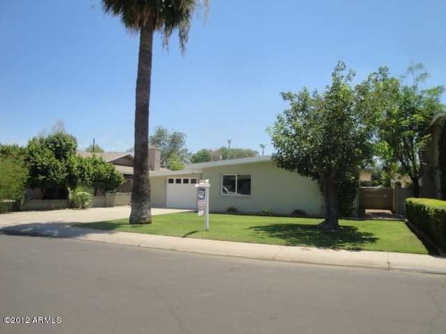 Front of the home