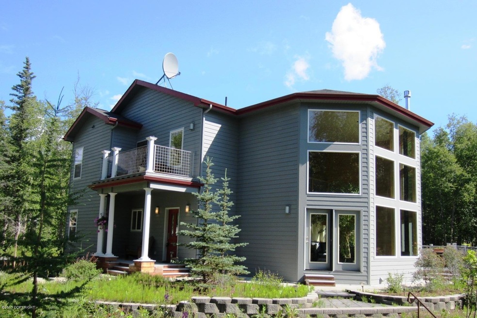 Porch side view