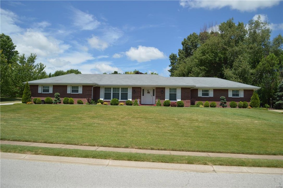 All Brick Ranch on a Beautiful 1/2 Acre+ corner lo
