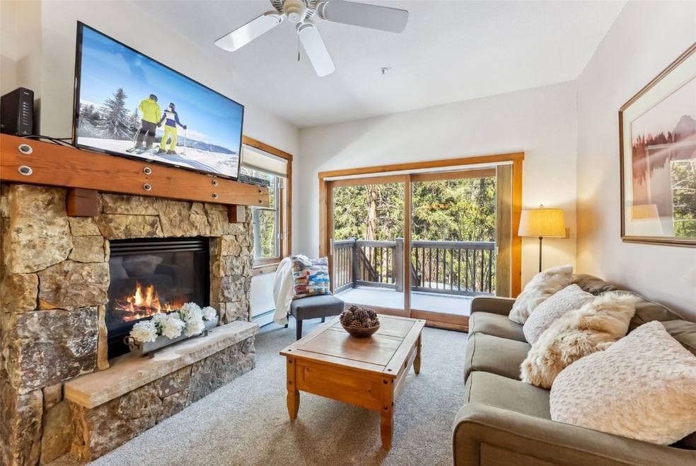 Carpeted living area featuring a healthy amount of