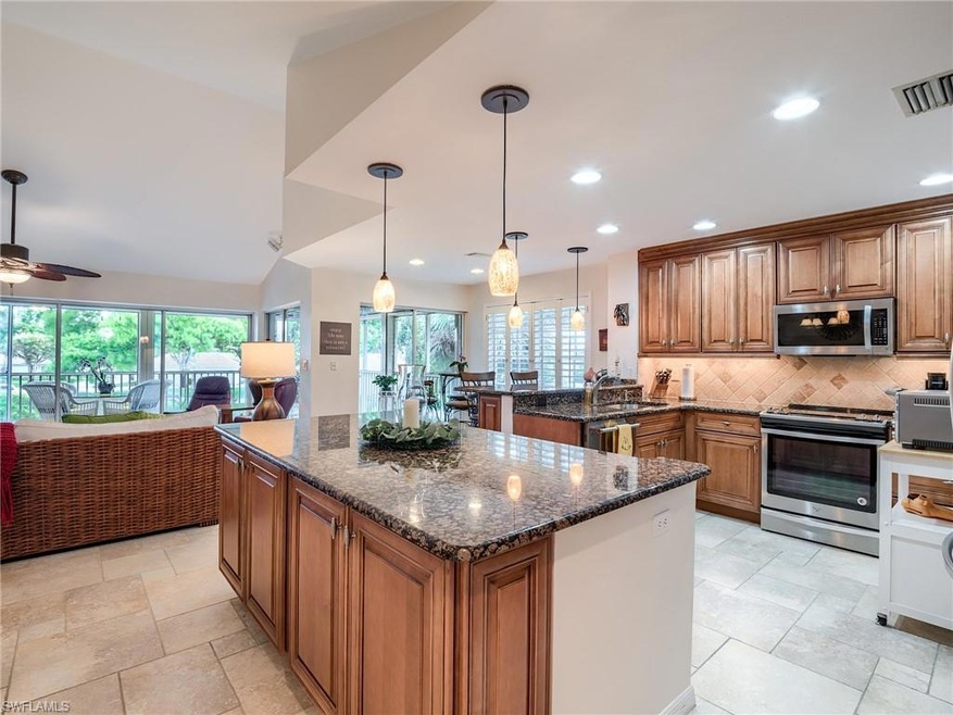Open & updated kitchen