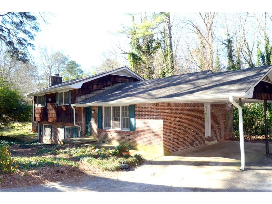 Tucker brick and siding split level located in gre