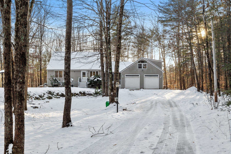 Front of house from driveway entrance
