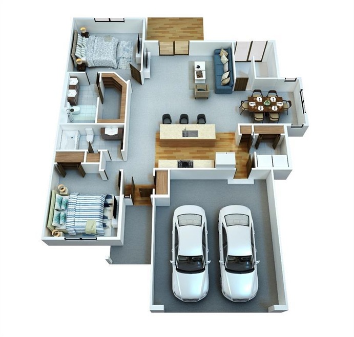 Picture is base floor plan, does not represent fin
