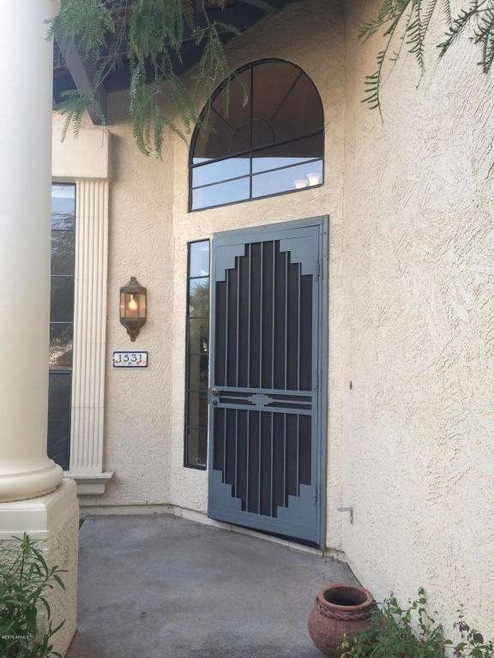 Front Screened Security Door