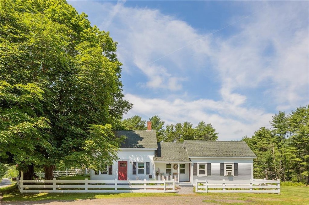 Renovated farmhouse set on 2.56...