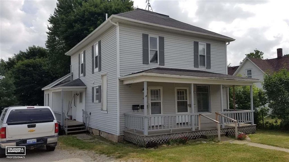 This is a view of the front of the home.