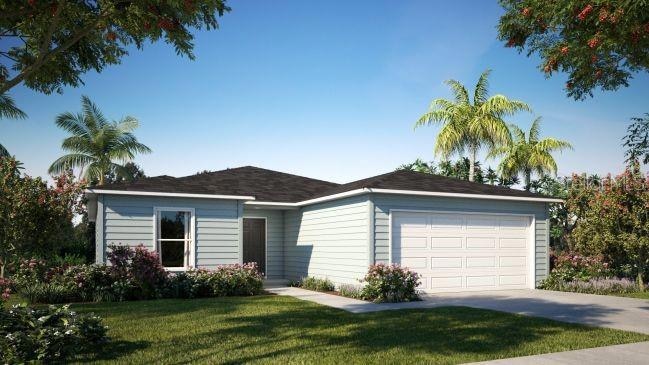 Artist Rendering- Model home - actual features may vary.
