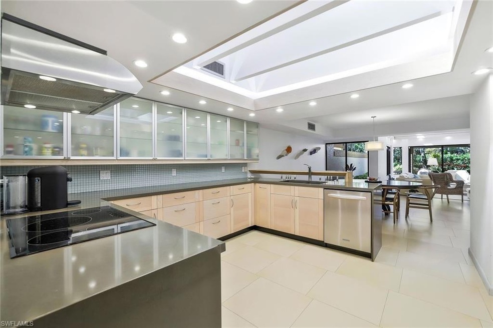 Updated kitchen with skylight