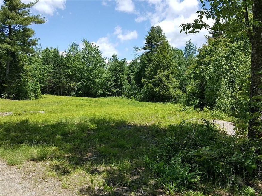 High and dry cleared area on lot